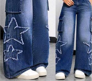 starry blue jeans