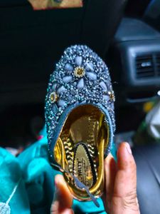 Grey Fancy Footwear Baby Girl Belly