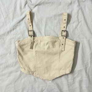 Beige Corset Top