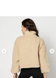 teddy boxy winter jacket