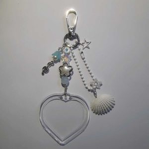 Customized Photo Keychain Or Bag Charm