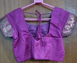 Banarasi Silk Saree - Magenta