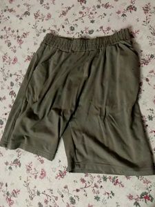 Casual Olive Shorts