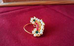 Maharashtra Press Nose Pin ( Pack Of 1 )