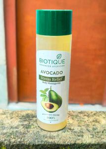 Biotique Stress Relief Body Massage Avocado 🥑 Oil