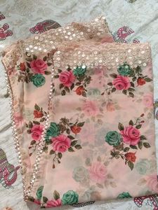 Elegant Peach Kurta Set