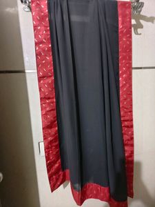 Black Color Foil kurta with pant and dupatta