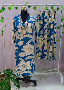 Very Beautiful Cotton Floral Coord Set