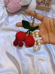 Restocked!! Aesthetic Cherry Keychain 🍒