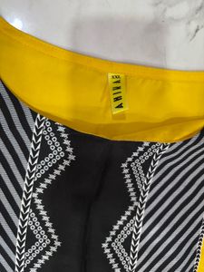 Xxl Yellow Embroidered Kurta