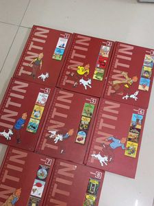 Tintin Comic Book Set