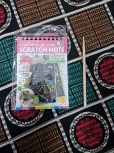 Scratching Note Book With Sktick
