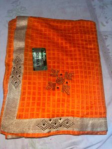 New Jaali And Net Saree