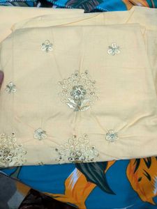 Embroidered Unstitched Salwar Kameez Suit