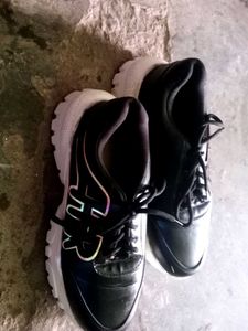 Stylish Black Sneakers