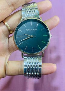 Women Silver Joker &amp; Witch Watch
