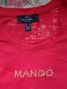 Mango Sheer Tshirt