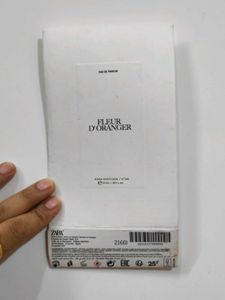 ZARA FLEUR D&#39;ORANGER EAU DE PARFUM