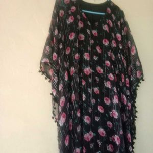 Floral Print Kaftan