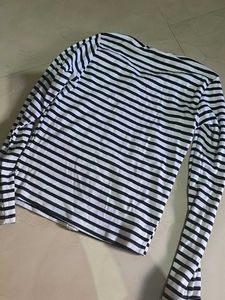 Striped Long Sleeve Top
