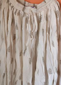 Boho Cotton Maxi Skirt