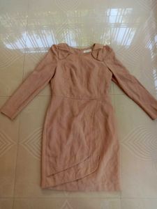 Elegant Beige Dress