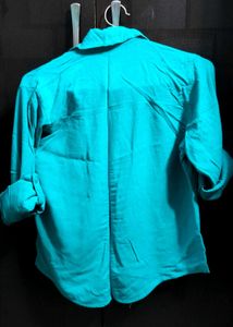 Blue Button-Down Shirt