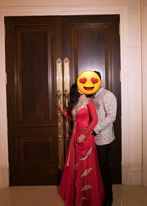 Custom Designed Red Gown