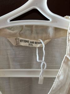 Embroidered White Ethnic Coord Set From Jaipur