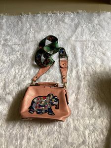 Embroided Box Sling