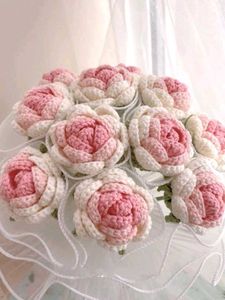 Crochet Rose Flower