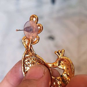 Peacock Earrings