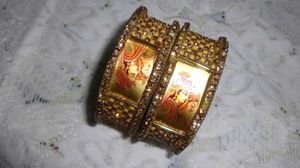 Golden Bangle Bracelet