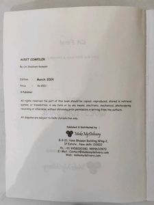 CA Final Audit Question Bank By Shubham Keswani