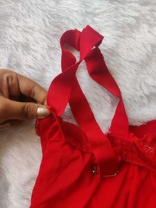 RED ONE PIECE LINGERIE🎀