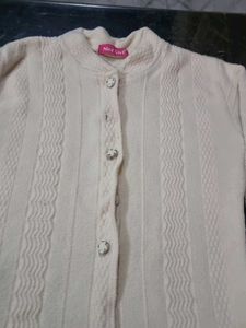 Pretty Prety Cream Coat For Womens