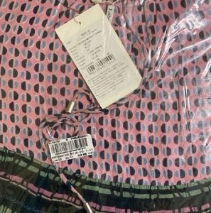 LABEL RITU KUMARPrinted Flared Dress with Tie-Up N
