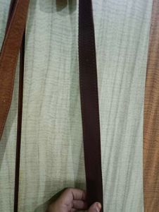 Genuine Leather Brown Crossbody Bag
