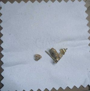 GIVA golden Sparkling Earrings