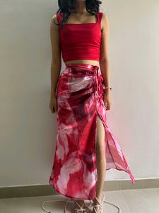 Red Co-ord Set