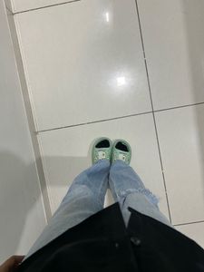 H&amp;M Ripped Straight Fit Jeans :)