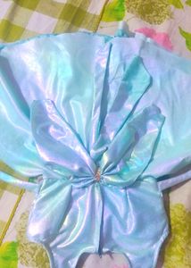 Party Wear Baby Girl Frill Frock