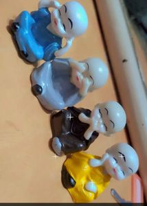 Cute Little 4 Monks