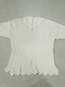 Cute offWhite Top