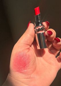 Ysl lipstick gift set along with bag