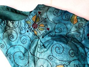 Sexy Pure Tussar Silk Blouse