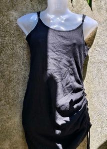 SEXY ONE SIDED RUCHED BODYCON