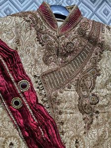 Marriage Sherwani Wore Once. Like New. Trendy