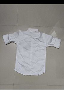 Boy's White Button-Down Shirt &amp; Pant