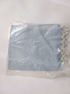 Sky Blue Plain Chadar Bhagalpuri